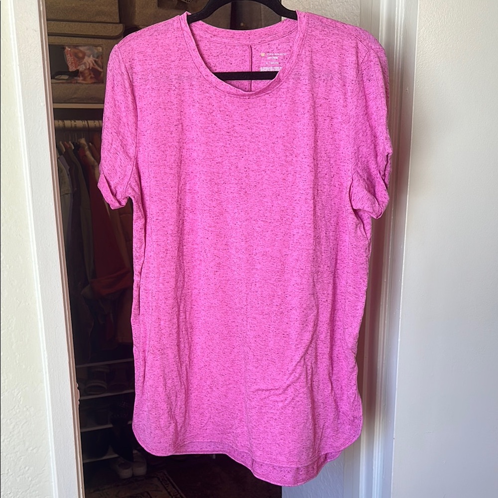 Tek Gear Pink Short Sleeve Tunic Tee